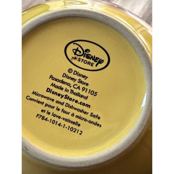 Walt Disney Mickey Mouse Cartoon Coffee Tea Soup Mug Yellow Large Cup 16 oz - Picture 2 of 5